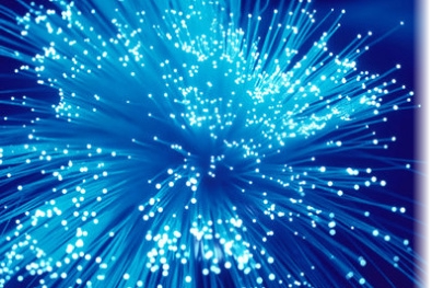 Illuminated diaspora of a fibre optical cable termination