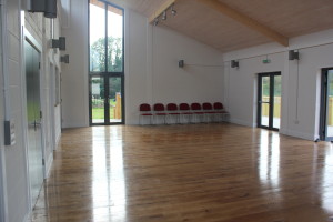 Interior of Village Hall